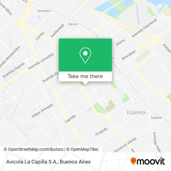 Mapa de Avicola La Capilla S.A.