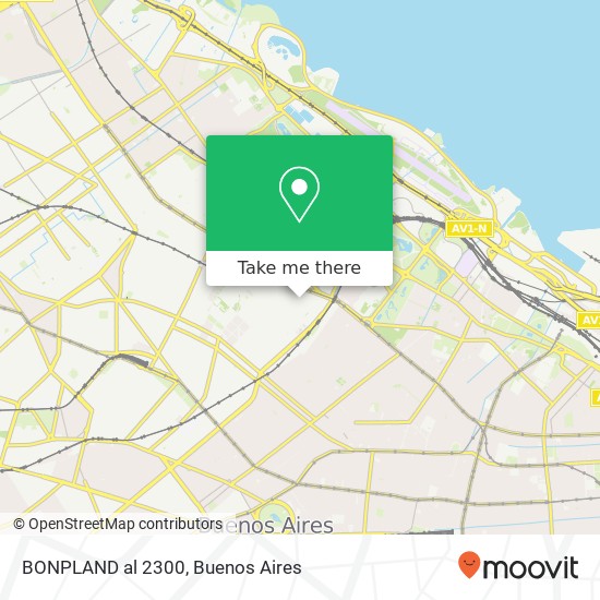 BONPLAND al 2300 map