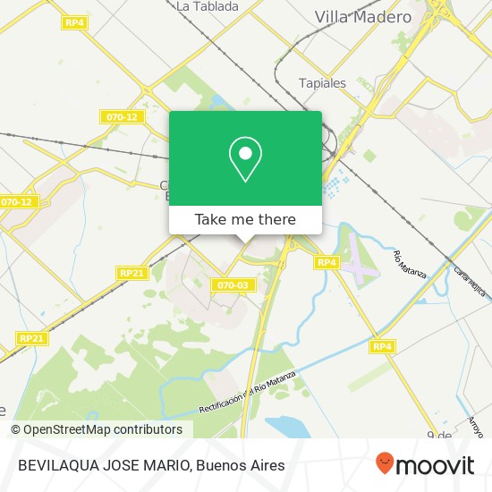 BEVILAQUA  JOSE MARIO map