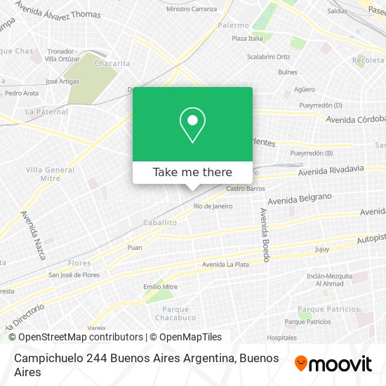 Campichuelo 244  Buenos Aires  Argentina map
