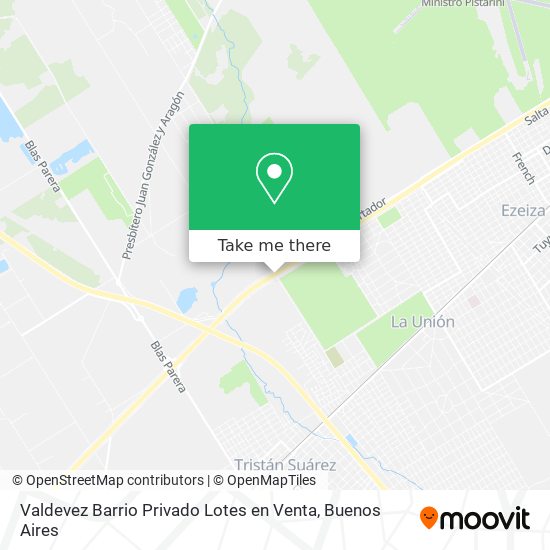 Valdevez Barrio Privado   Lotes en Venta map