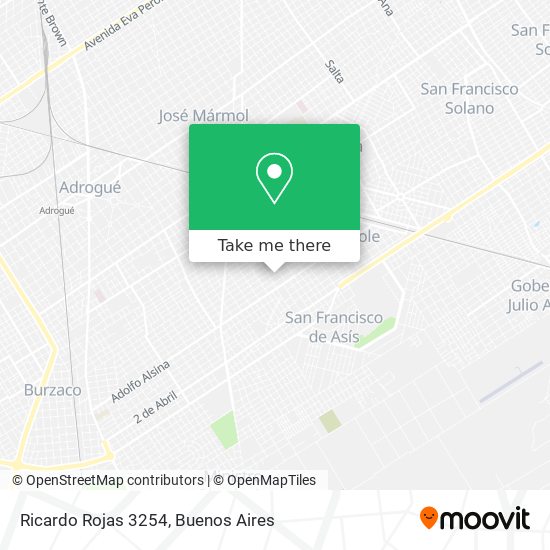 Ricardo Rojas 3254 map