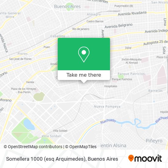 Somellera 1000 (esq  Arquimedes) map