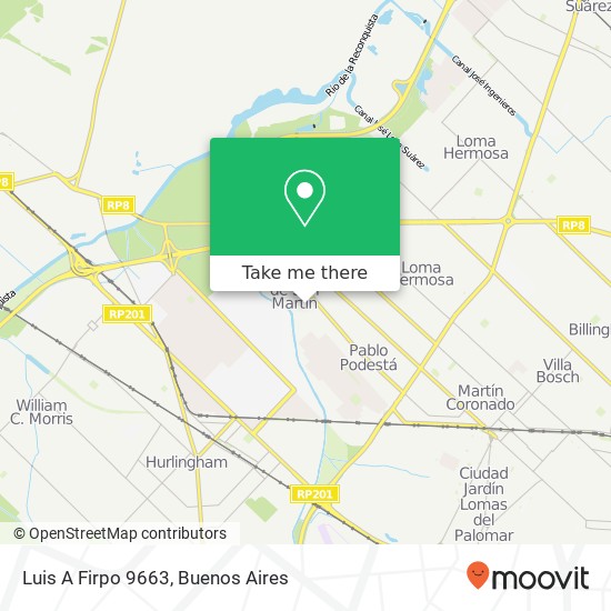 Mapa de Luis A  Firpo 9663