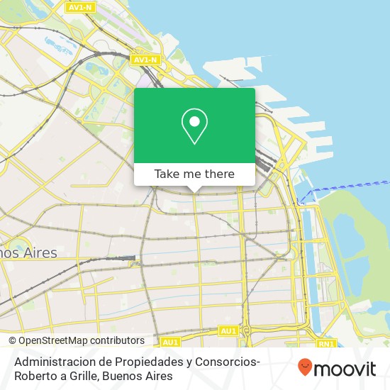 Administracion de Propiedades y Consorcios-Roberto a Grille map