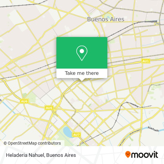 Mapa de Heladeria Nahuel