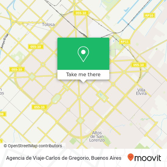 Agencia de Viaje-Carlos de Gregorio map