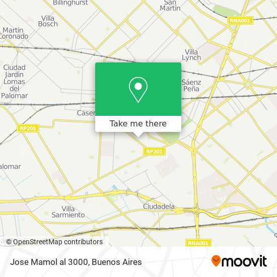 Mapa de Jose Mamol al 3000