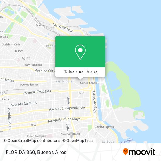 FLORIDA 360 map