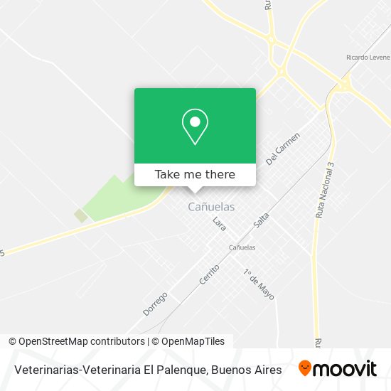 Veterinarias-Veterinaria El Palenque map