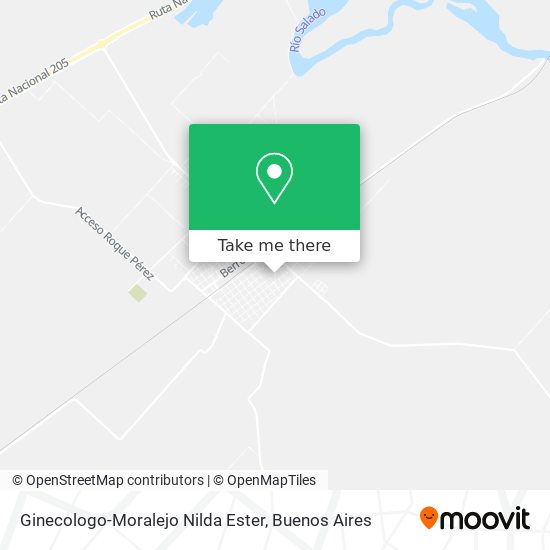 Ginecologo-Moralejo Nilda Ester map