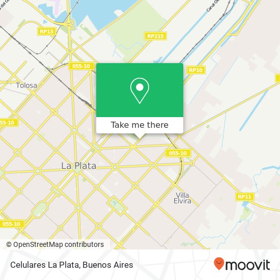 Mapa de Celulares La Plata