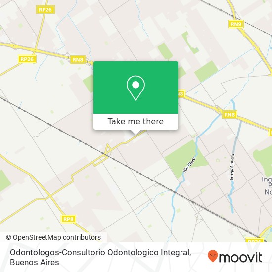 Mapa de Odontologos-Consultorio Odontologico Integral