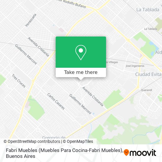 Mapa de Fabri Muebles (Muebles Para Cocina-Fabri Muebles)