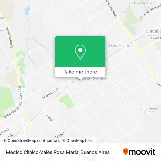 Medico Clinico-Vales Rosa María map