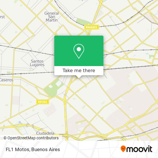 FL1 Motos map