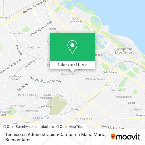 Técnico en Administracion-Cambareri Maria Marta map