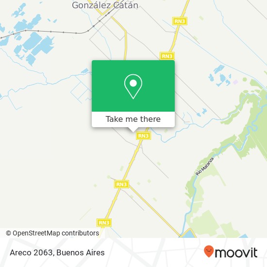 Areco 2063 map