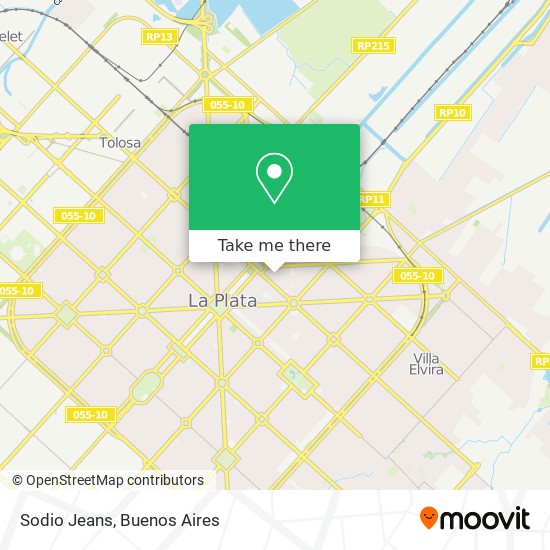 Sodio Jeans map