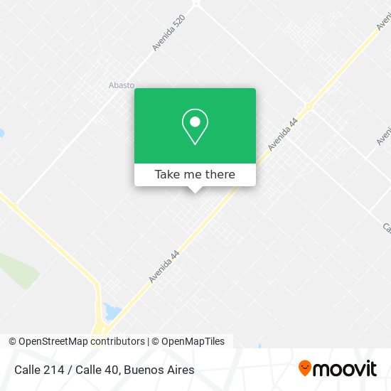 Calle 214 / Calle 40 map