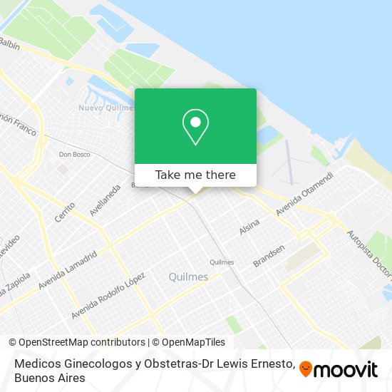 Mapa de Medicos Ginecologos y Obstetras-Dr Lewis Ernesto