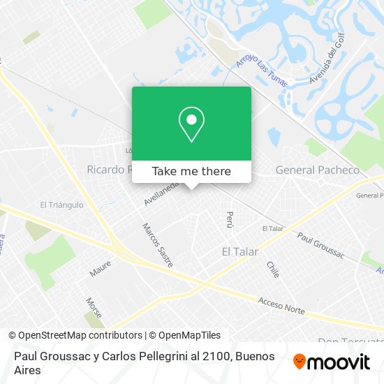Mapa de Paul Groussac y Carlos Pellegrini al 2100