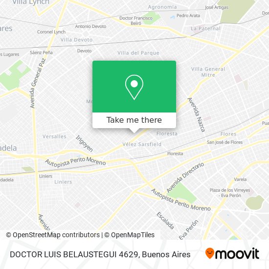 Mapa de DOCTOR LUIS BELAUSTEGUI 4629