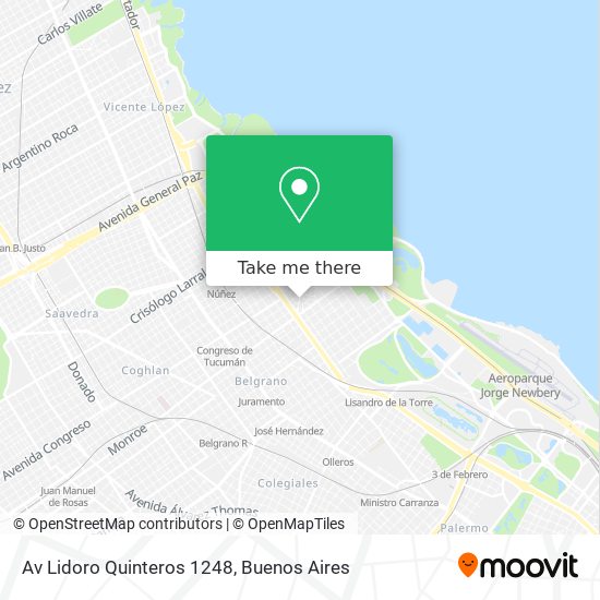 Av  Lidoro Quinteros 1248 map