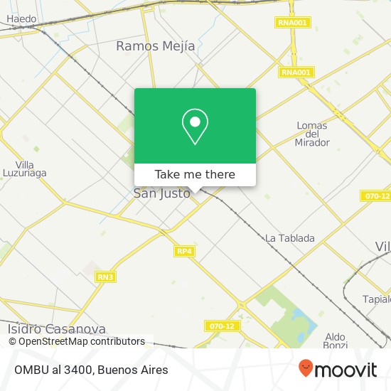 OMBU al 3400 map