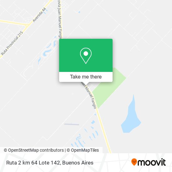 Ruta 2  km 64 Lote 142 map