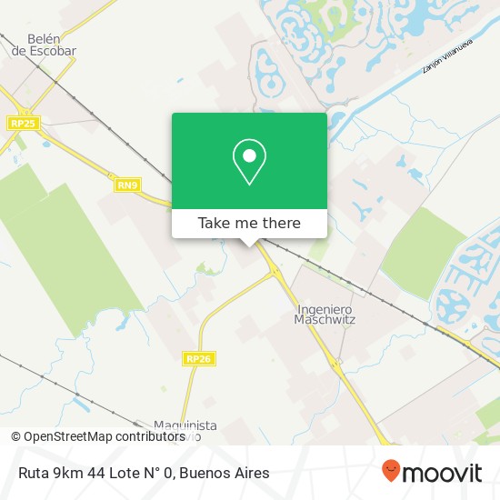 Ruta 9km 44 Lote   N° 0 map