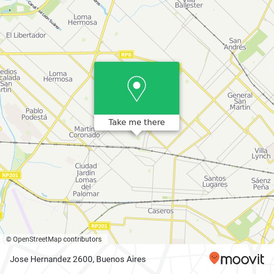 Jose Hernandez 2600 map