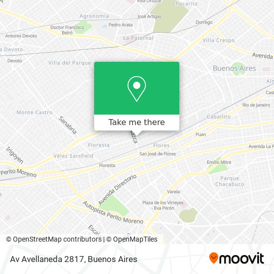 Av Avellaneda 2817 map