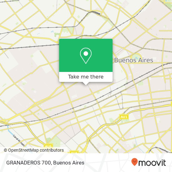 GRANADEROS 700 map