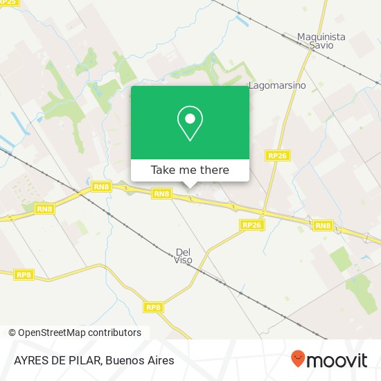 AYRES DE PILAR map