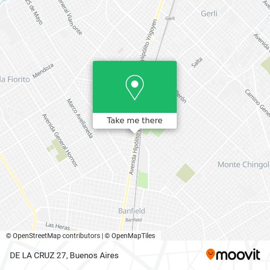 Mapa de DE LA CRUZ 27