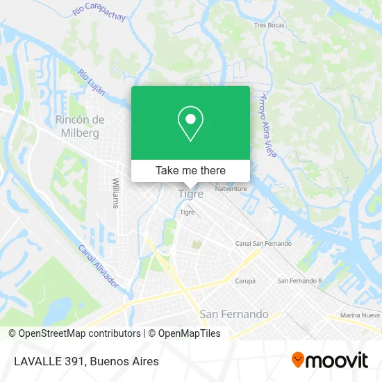 LAVALLE 391 map