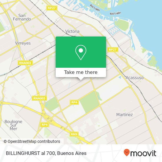 BILLINGHURST al 700 map