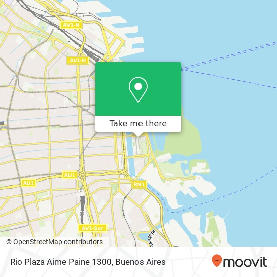 Rio Plaza    Aime Paine 1300 map