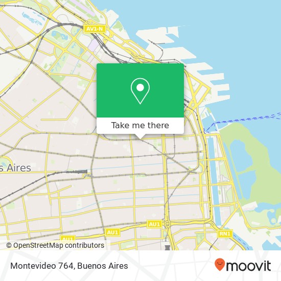 Montevideo 764 map