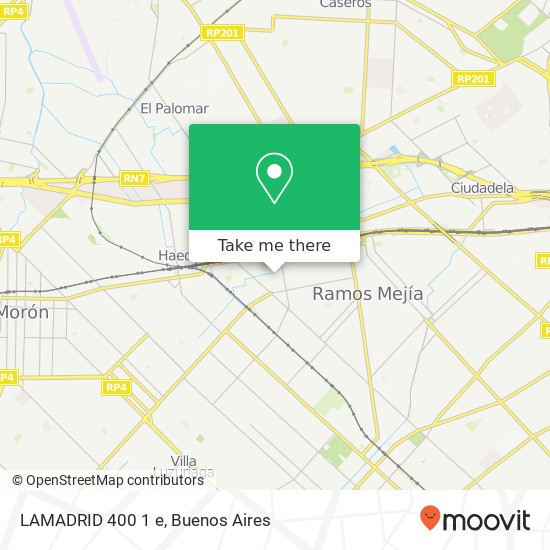 LAMADRID 400 1 e map