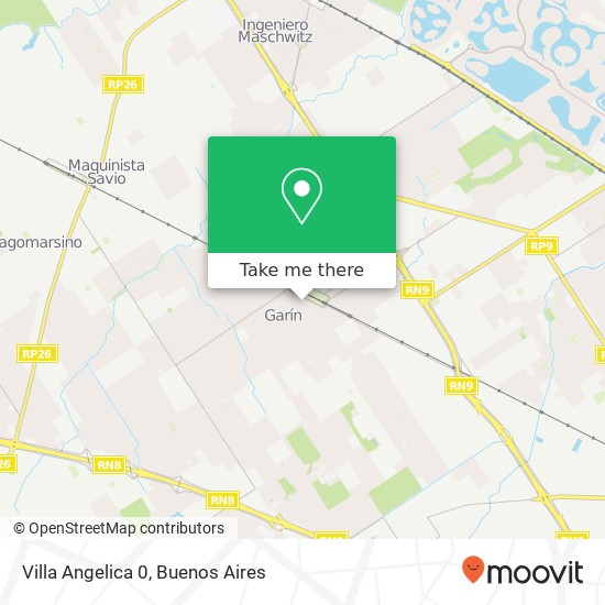 Villa Angelica 0 map