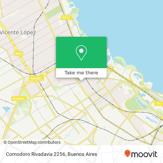 Comodoro Rivadavia 2256 map