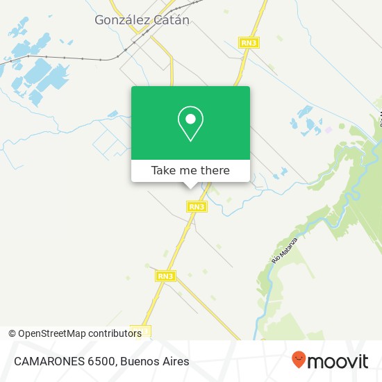 CAMARONES  6500 map