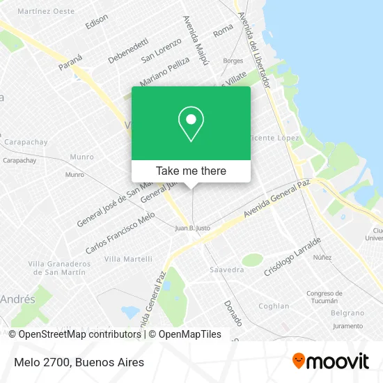 Melo 2700 map