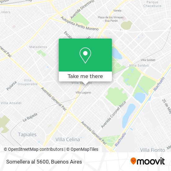 Somellera al 5600 map