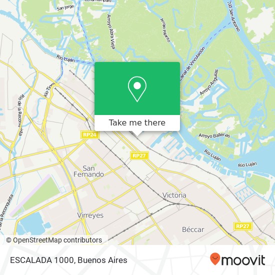 ESCALADA 1000 map