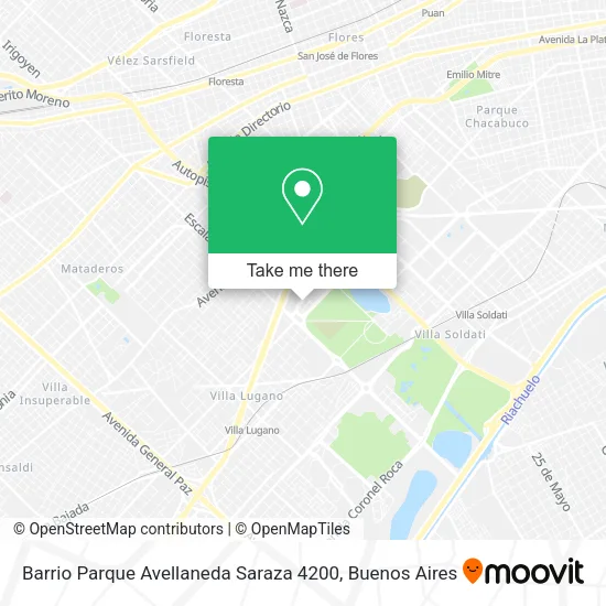 Barrio Parque Avellaneda  Saraza 4200 map
