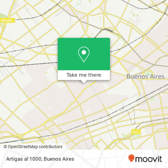 Artigas al 1000 map