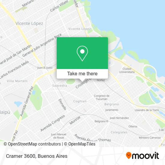 Cramer 3600 map